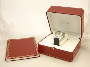 Orologio da uomo Cartier modello "Santos 100 XL" ref. W20073X8