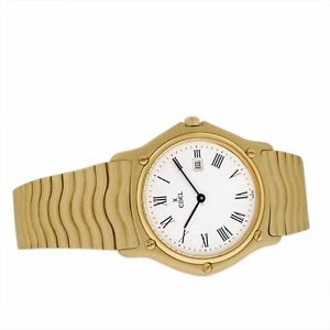 Men's 18K Yellow Gold Ebel Wave