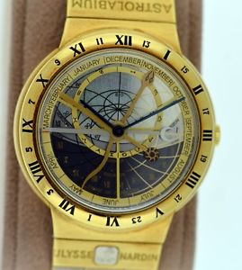 Ulysse Nardin Astrolabium 18k Yellow Gold Celestial Perpetual Calendar watch.