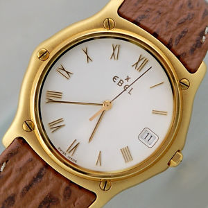 Ebel Sport Classic Herrenuhr Quarz - 18k Gold