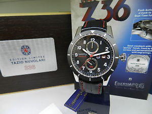 EBERHARD  " TAZIO NUVOLARI 336 " 45 mm. AUTOMATIC  Ref.41033.01  Limited Edition