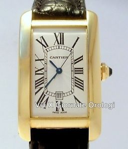 Cartier Tank Americaine Automatic ref. 2329  Uomo Oro Giallo