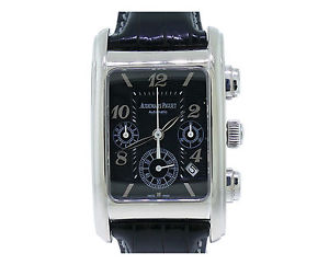 Mens Audemars Piguet Edward Piguet 18k White Gold Chronograph Watch