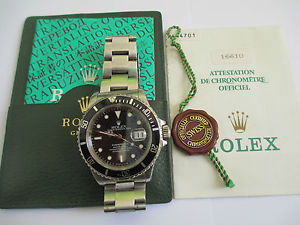 ROLEX  SUBMARINER DATA  16610