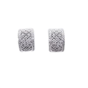 Orecchini diamanti stile Buccellati