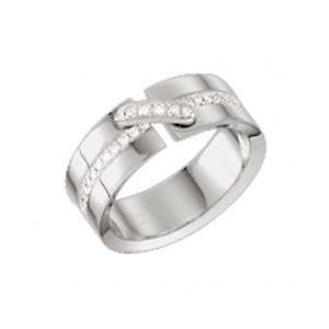 Chaumet bague Liens white gold