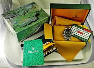 ROLEX GMT MASTER II 16710 VINTAGE 1992 SERIAL N WITH BOX & WARRANTY !