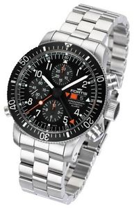Fortis Herrenuhr B-42 Official Cosmonauts Chronograph Alarm Automatik 639.22.11
