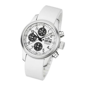 Fortis Herrenuhr Aviation B-42 Flieger Automatik Chronograph 635.10.72 Si02