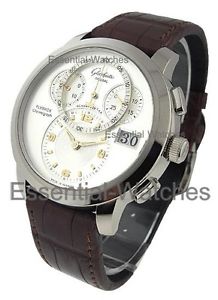 GLASHUTTE PANOMATICCHRONO XL IN WHITE GOLD