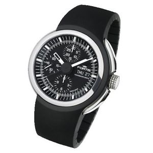 Fortis Herrenuhr Spaceleader by Volkswagen Design Chronograph Automatik 661.20.3