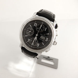 Maurice Lacroix Master Chroneo Edelstahl Lederband -NEU ungetragen-