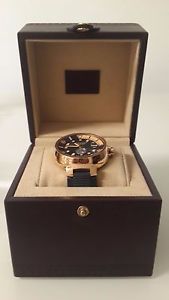 ELEGANT/SPORTY GOLD Watch Tambour Diving Louis Vuitton Box/Papers MSRP $26k