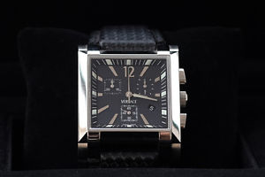 VERSACE ORIGINAL Y NUEVO reloj hombre quartz con crono swiss made