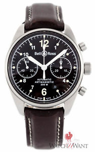 Bell & Ross Vintage 126 Chronograph Ref 126.S 40mm Stainless Steel Pilot's Watch
