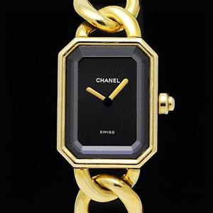 CHANEL Chanel 18K Yellow Gold Premiere L size ladies Quartz