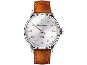 MeisterSinger Uhren Herrenuhr Einzeigeruhr N02 AM6601G