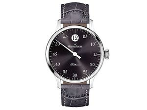 MeisterSinger Uhren Herrenuhr Einzeigeruhr Automatik Salthora SH907