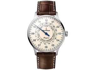 MeisterSinger Uhren Herrenuhr Einzeigeruhr mit Zusatzfunktion Pangaea Day Date P