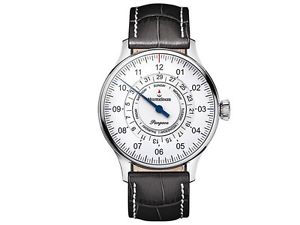 MeisterSinger Uhren Herrenuhr Einzeigeruhr mit Zusatzfunktion Pangaea Day Date P