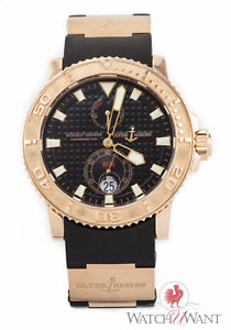 Ulysse Nardin Marine Diver Ref. 266-33-3A/92 18k Rose Gold