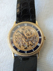 AUDEMARS PIGUET MONTRE SQUELETTE EN OR JAUNE 18K PIECE RARISSIME !