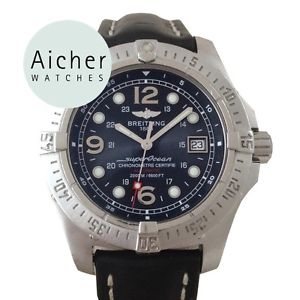 Breitling Top Condit. Steelfish 2000m Superocean Automatic Black Men´s ref 17390