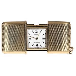 Movado Ermeto Yellow gold Rectangular Travelling Purse Watch