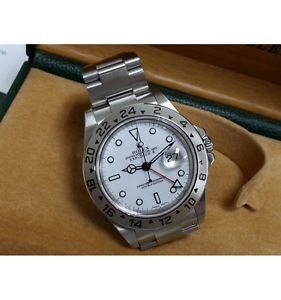 ROLEX EXPLORER II WHITE AUTO