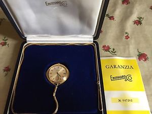 Orologio Eberhard Oro 18 K Da Tasca Taschino Cipolla Pocket Gold Watch