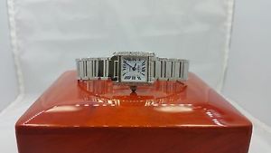 Geneve Mens 14k White Gold Diamond Watch