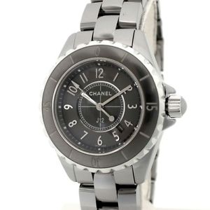 Auth CHANEL J12 Chromatic Ceramic&Titanium Women's Quartz 149771