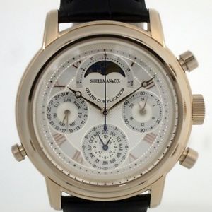 Auth SHELLMAN Grand Complication premium Men's Quartz UNUSED 139703