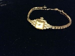 Hamilton 14K white goldDiamond Watch Works