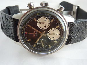 WYLER CHRONOGRAPH AMAZING VALJOUX 72 MOVEMEN DAYTONA DIAL SUPERB COND VINTAGE