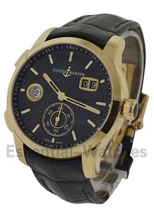 ULYSSE NARDIN DUAL TIME MANUFATURE ROSE GOLD 3346-126/9