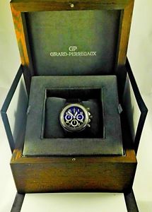 GIRARD PERREGAUX 80180 LAUREATO EVO 3 TITANIUM CHRONOGRAPH LIMITED ED. FULL SET