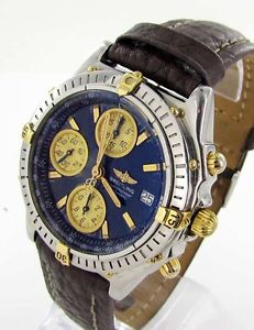 Breitling Windrider Chronomat B13350 Acciaio/Oro Cronografo Automatico Herrenuh