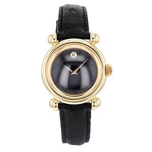 Ladies Movado Museum Limited Ed. 110th Anniversary 601868 18k Gold Watch