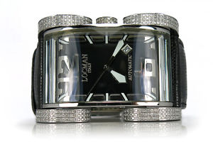 Locman Latin Lover Diamond Stahl Automatik Diamanten 2,3 ct  [BRORS 11328]