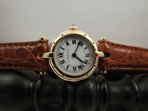 Orologio Cartier Cougar 000094 quartz Oro 18 kt cassa da 24mm corona zaffiro
