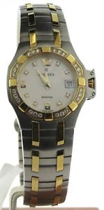 Concord Saratoga Mens 18k Gold and SS with Diamonds