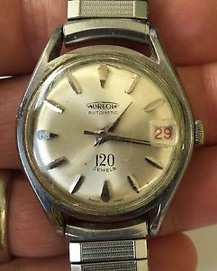EXTREMELY RARE 120 JEWELS Automatic Aureole Watch RUNNING Felsa f-4002 Movt image 1