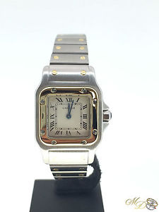 Cartier Santos donna acciaio e oro