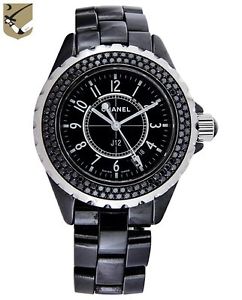 Chanel J12 étanche Black Ceramic quartz - con garanzia e scatola originali
