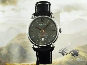 Fortis Orchestra p.m. Automatic Watch, ETA 2895-2, Grey, Leather strap