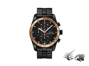 Porsche Design Chronotimer Series 1 Automatic Watch, 18Kt Rose gold, Black