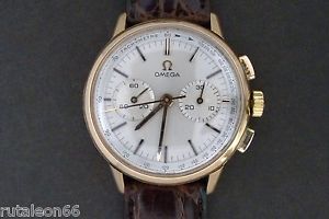 OMEGA 320 men's original chronograph gold 18ct