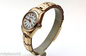 ROLEX 67198 original gold 18K ladies automatic wristwatch (Fully revised)