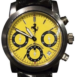 GIRARD PERREGAUX FERRARI LIMITED EDITION YELLOW DIAL, MEN'S